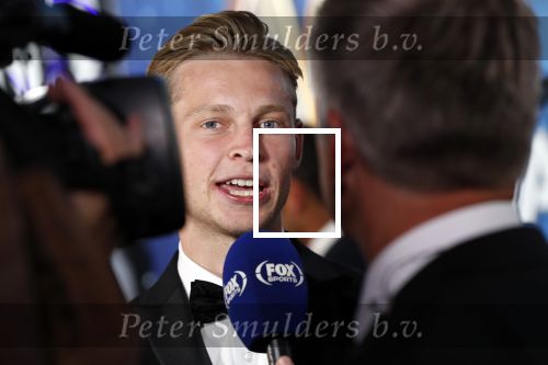 Hilversum 2 september 2019
Voetballer van het jaar verkiezing in studio 21. Frenkie de Jong