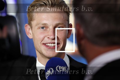Hilversum 2 september 2019
Voetballer van het jaar verkiezing in studio 21. Frenkie de Jong