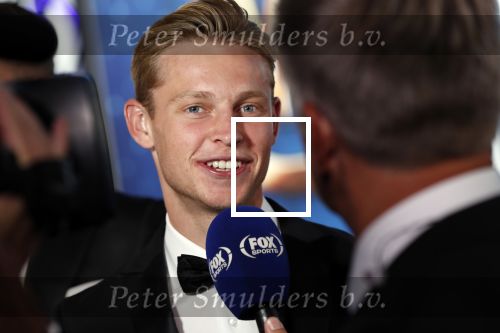 Hilversum 2 september 2019
Voetballer van het jaar verkiezing in studio 21. Frenkie de Jong