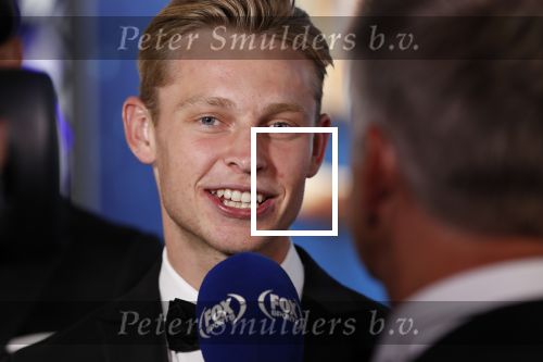 Hilversum 2 september 2019
Voetballer van het jaar verkiezing in studio 21. Frenkie de Jong