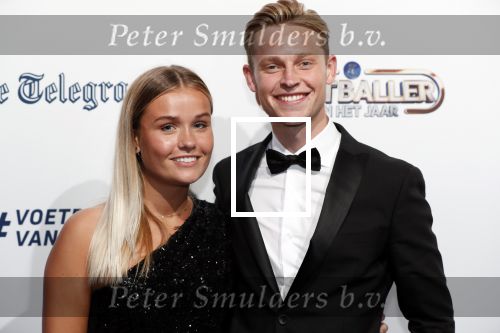 Hilversum 2 september 2019
Voetballer van het jaar verkiezing in studio 21. Mikky Kiemeney kwam met vriend Frenkie de Jong en zijn broer