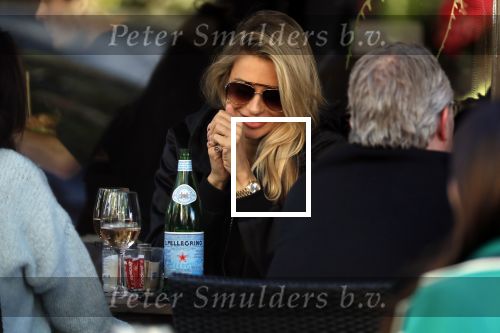 Amsterdam 21 september 2019
Gaby Blaaser op terras bij brasserie v dam
