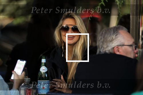 Amsterdam 21 september 2019
Gaby Blaaser op terras bij brasserie v dam