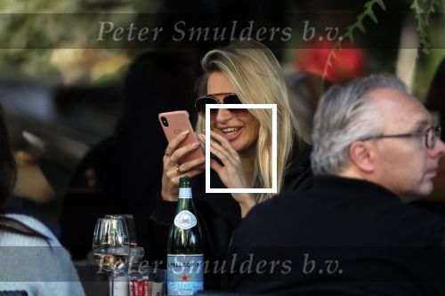 Amsterdam 21 september 2019
Gaby Blaaser op terras bij brasserie v dam
