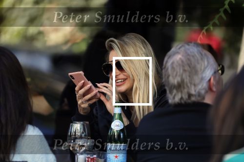 Amsterdam 21 september 2019
Gaby Blaaser op terras bij brasserie v dam