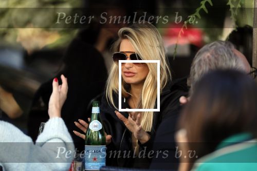 Amsterdam 21 september 2019
Gaby Blaaser op terras bij brasserie v dam
