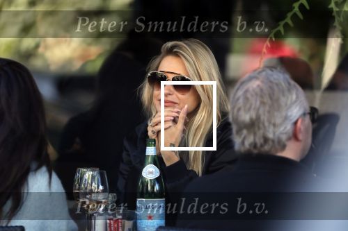 Amsterdam 21 september 2019
Gaby Blaaser op terras bij brasserie v dam