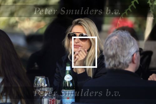 Amsterdam 21 september 2019
Gaby Blaaser op terras bij brasserie v dam
