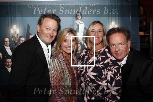 Amsterdam 11 augustus 2019
Premiere Downtown Abbey in pathe Tuschinski. Gallyon v Vessem kwam met Selma v Dijk en Jaco Peeringa