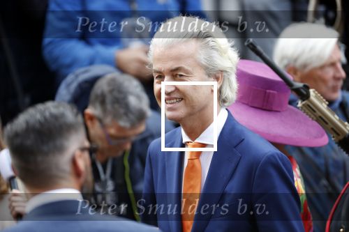 Den Haag 17 september 2019
Prinsjesdag 2019 op het binnenhof.
Geert Wilders arriveert samen met Fleur Agema