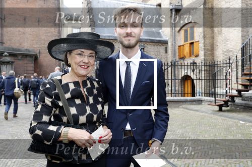 Den Haag 17 september 2019
Prinsjesdag 2019 op het binnenhof.
Gerdi Verbeet met kleinzoon
