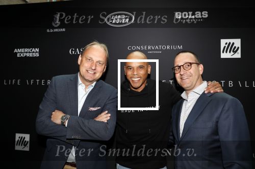 Amsterdam 4 september 2019
LAF Life after football event in het conservatorium hotel. Glenn Helder met Aldo v Troost en Vincent Braam