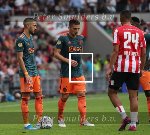 Eindhoven,22 September 2019 Kompetitiewedstrijd PSV-AJAX, eindstand 1-1
Hakim Ziyech