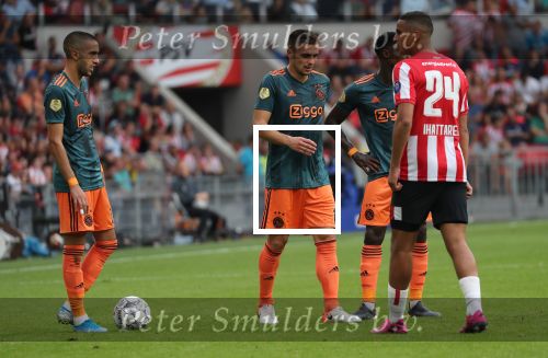 Eindhoven,22 September 2019 Kompetitiewedstrijd PSV-AJAX, eindstand 1-1
Hakim Ziyech
