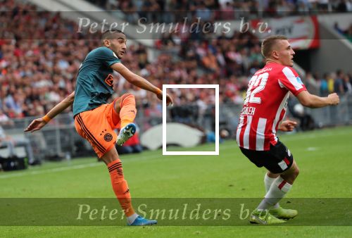 Eindhoven,22 September 2019 Kompetitiewedstrijd PSV-AJAX, eindstand 1-1
Hakim Ziyech