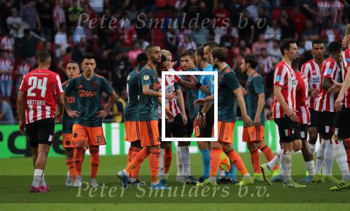 Eindhoven,22 September 2019 Kompetitiewedstrijd PSV-AJAX, eindstand 1-1