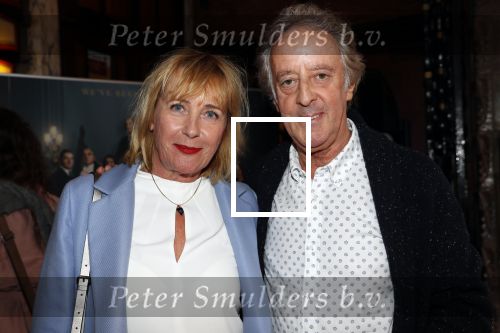 Amsterdam 11 augustus 2019
Premiere Downtown Abbey in pathe Tuschinski. 
Hans v Willigenburg kwam met Inge Ipenburg