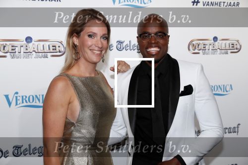 Hilversum 2 september 2019
Voetbalgala bij studio 21 . Jandino Asporaat en Helene Hendriks presenteren het gala