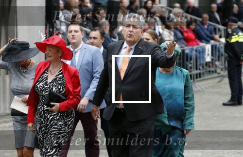 Den Haag 17 september 2019
Prinsjesdag 2019 op het binnenhof.
Henk Krol en Leonie Sazias
