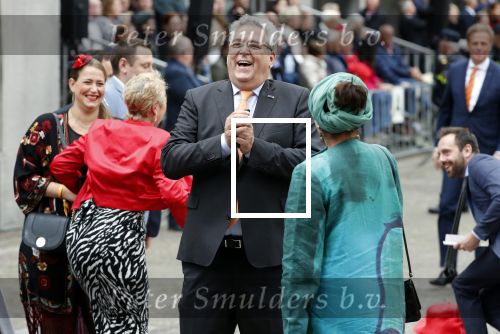 Den Haag 17 september 2019
Prinsjesdag 2019 op het binnenhof.
Henk Krol en Leonie Sazias
