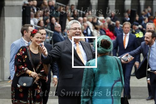 Den Haag 17 september 2019
Prinsjesdag 2019 op het binnenhof.
Henk Krol en Leonie Sazias