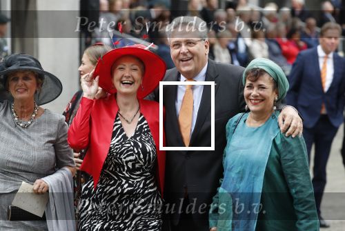 Den Haag 17 september 2019
Prinsjesdag 2019 op het binnenhof.
Henk Krol en Leonie Sazias