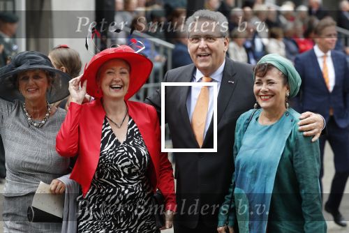 Den Haag 17 september 2019
Prinsjesdag 2019 op het binnenhof.
Henk Krol en Leonie Sazias
