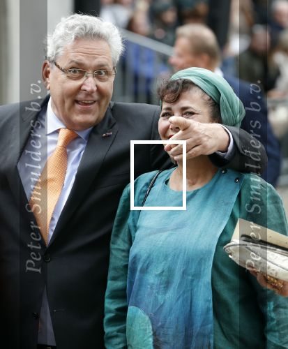 Den Haag 17 september 2019
Prinsjesdag 2019 op het binnenhof.
Henk Krol en Leonie Sazias