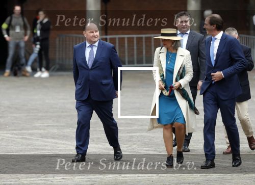 Den Haag 17 september 2019
Prinsjesdag 2019 op het binnenhof.
Henk Otten, Dorien Rookmaker en Jeroen de Vries
