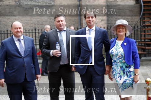 Den Haag 17 september 2019
Prinsjesdag 2019 op het binnenhof.
Henk Otten, Dorien Rookmaker en Jeroen de Vries