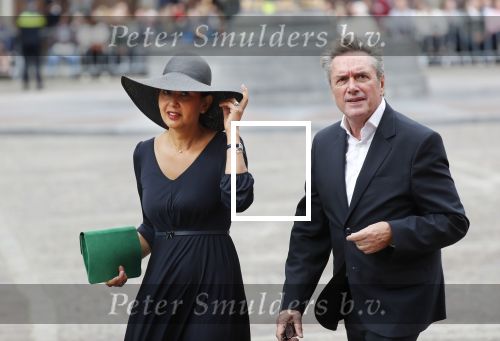 Den Haag 17 september 2019
Prinsjesdag 2019 op het binnenhof.
Henny Vrienten met zijn vrouw Gala Veldhoen