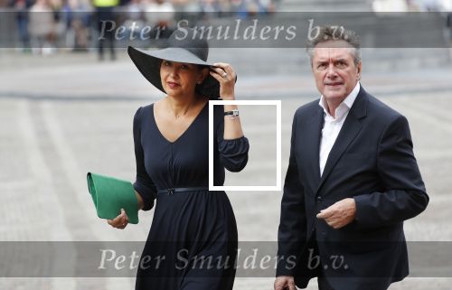 Den Haag 17 september 2019
Prinsjesdag 2019 op het binnenhof.
Henny Vrienten met zijn vrouw Gala Veldhoen