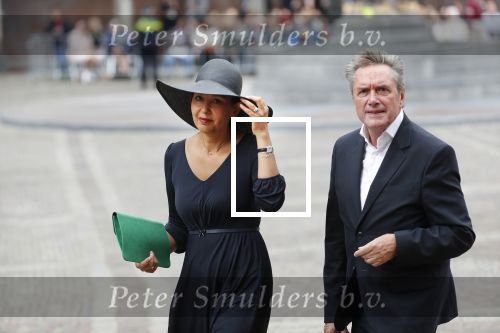Den Haag 17 september 2019
Prinsjesdag 2019 op het binnenhof.
Henny Vrienten met zijn vrouw Gala Veldhoen