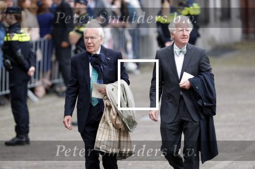 Den Haag 17 september 2019
Prinsjesdag 2019 op het binnenhof.
Herman Tjeenk Willink met partner