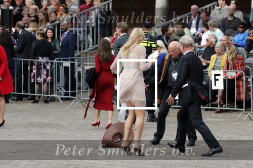 Den Haag 17 september 2019
Prinsjesdag 2019 op het binnenhof.
Hoedje waait weg