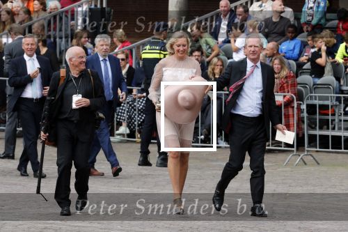 Den Haag 17 september 2019
Prinsjesdag 2019 op het binnenhof.
Hoedje waait weg