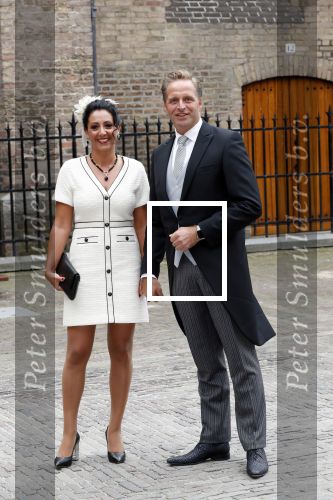 Den Haag 17 september 2019
Prinsjesdag 2019 op het binnenhof.
Minister Hugo de Jonge van Volksgezondheid, Welzijn en Sport (CDA) en zijn vrouw