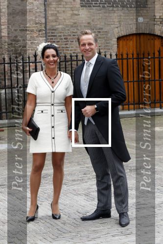 Den Haag 17 september 2019
Prinsjesdag 2019 op het binnenhof.
Minister Hugo de Jonge van Volksgezondheid, Welzijn en Sport (CDA) en zijn vrouw
