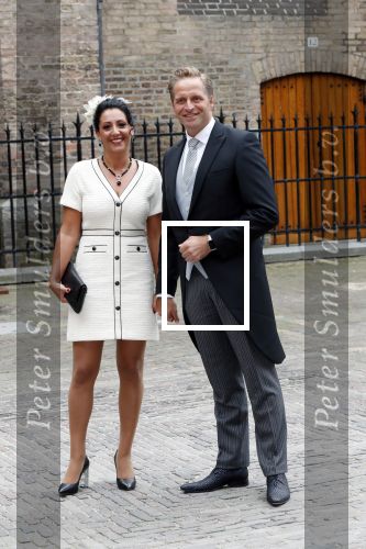 Den Haag 17 september 2019
Prinsjesdag 2019 op het binnenhof.
Minister Hugo de Jonge van Volksgezondheid, Welzijn en Sport (CDA) en zijn vrouw