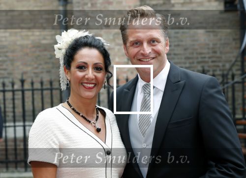 Den Haag 17 september 2019
Prinsjesdag 2019 op het binnenhof.
Minister Hugo de Jonge van Volksgezondheid, Welzijn en Sport (CDA) en zijn vrouw