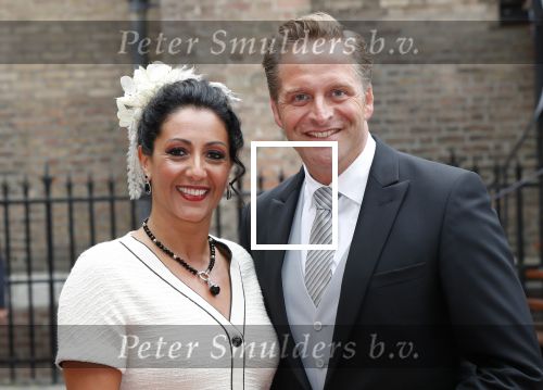 Den Haag 17 september 2019
Prinsjesdag 2019 op het binnenhof.
Minister Hugo de Jonge van Volksgezondheid, Welzijn en Sport (CDA) en zijn vrouw