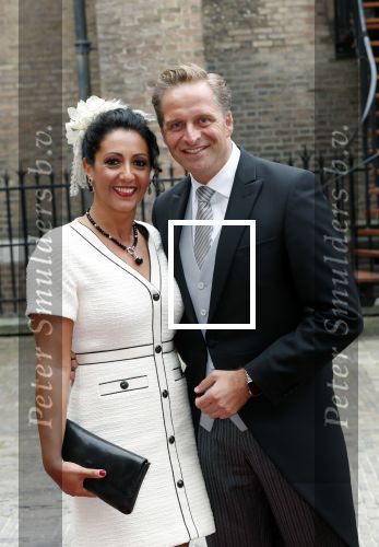 Den Haag 17 september 2019
Prinsjesdag 2019 op het binnenhof.
Minister Hugo de Jonge van Volksgezondheid, Welzijn en Sport (CDA) en zijn vrouw