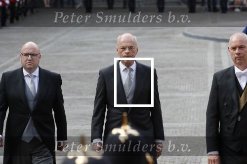 Den Haag 17 september 2019
Prinsjesdag 2019 op het binnenhof.
Voorzitter van de Eerste Kamer Jan Anthonie Bruijn