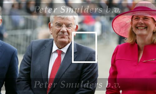 Den Haag 17 september 2019
Prinsjesdag 2019 op het binnenhof.
Burgermeester Pauline Krikke arriveert samen met Jan van Zanen, burgemeester van Utrecht