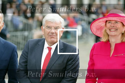 Den Haag 17 september 2019
Prinsjesdag 2019 op het binnenhof.
Burgermeester Pauline Krikke arriveert samen met Jan van Zanen, burgemeester van Utrecht