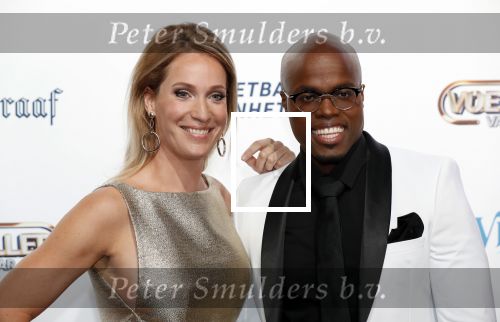 Hilversum 2 september 2019
Voetbalgala bij studio 21 . Jandino Asporaat en Helene Hendriks presenteren het gala