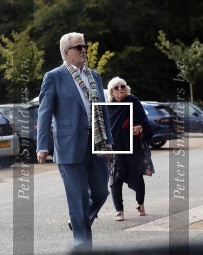 19 September 2019 bij trouwfeest Martij Krabbe
Jeroen Krabbe met zijn vrouw