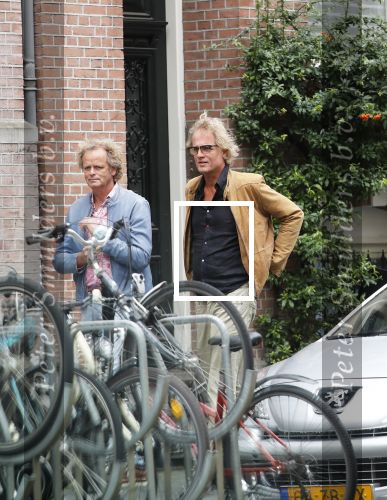 Amsterdam 7 september 2019
Jeroen Pauw met zijn vriendin en vrienden in Amsterdam zuid.