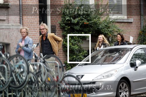 Amsterdam 7 september 2019
Jeroen Pauw met zijn vriendin en vrienden in Amsterdam zuid.