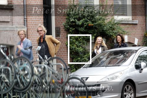 Amsterdam 7 september 2019
Jeroen Pauw met zijn vriendin en vrienden in Amsterdam zuid.